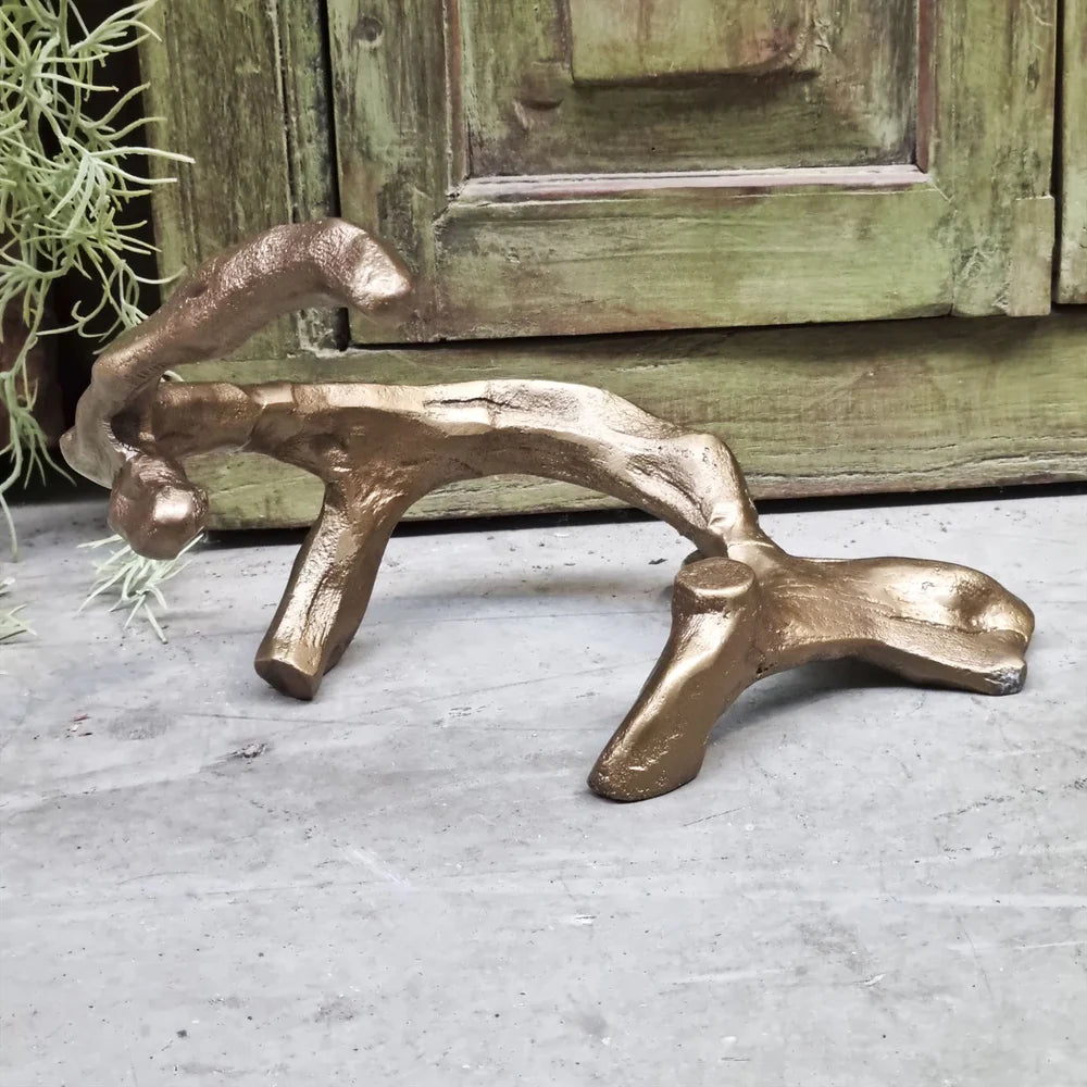 Hertengewei sculptuur