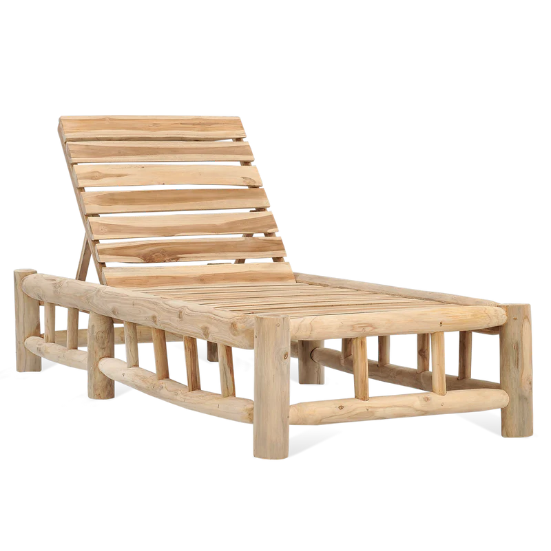 Ligstoel Barney teak