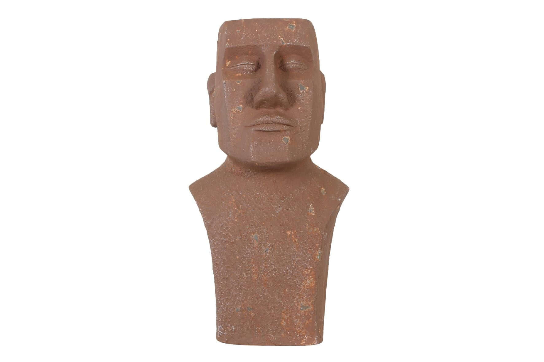 bloempot in de vorm van een gezicht