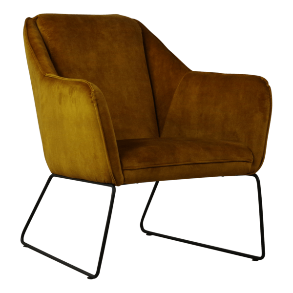 Fauteuil Lara - Cognac Adore
