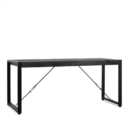 Eettafel Britt Recht zwart