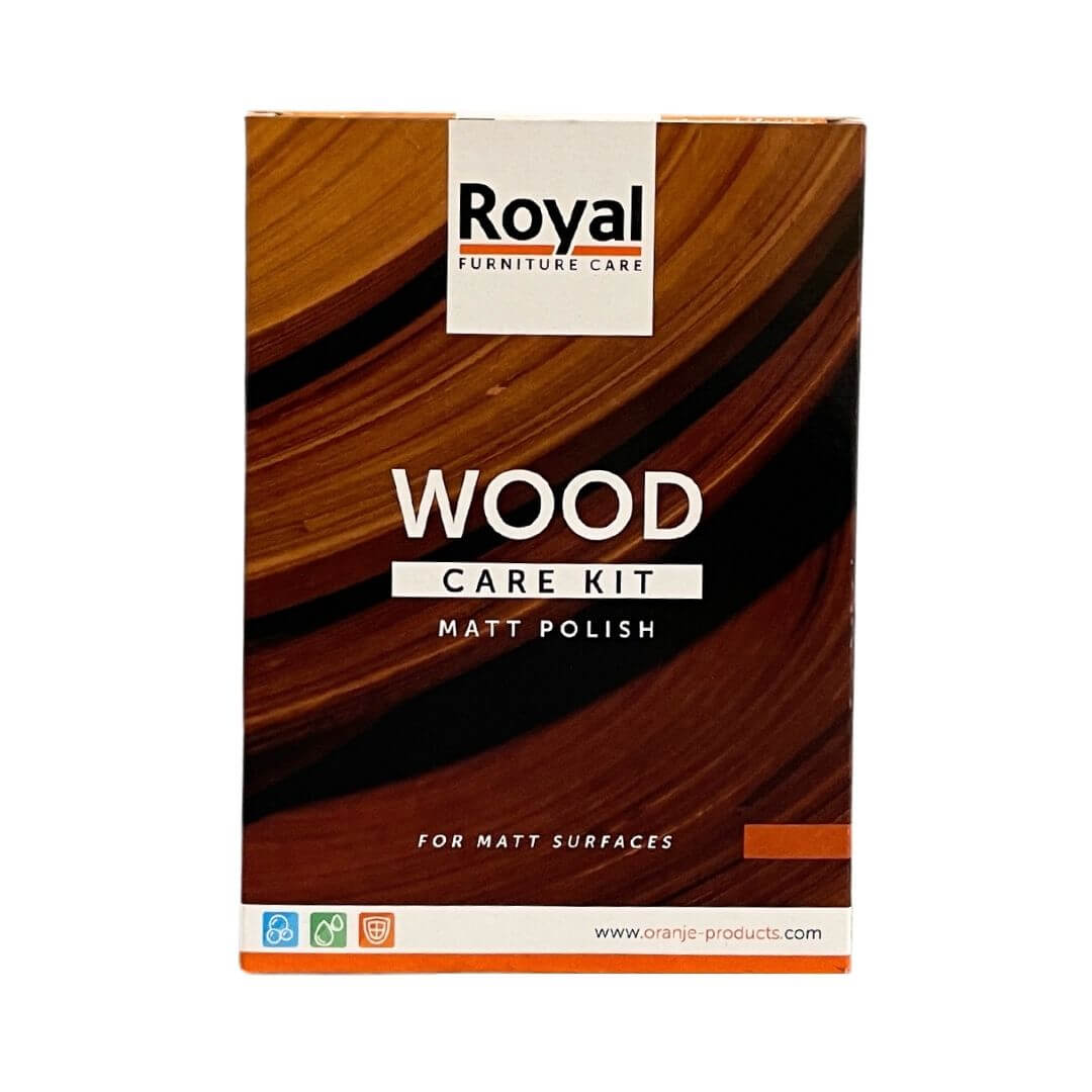 Matt Polish Wood Care Kit + Cleaner 2x250 ML