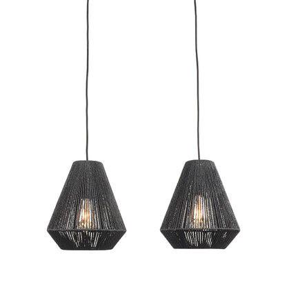 Hanglamp Ibiza Diamond 2-Lichts