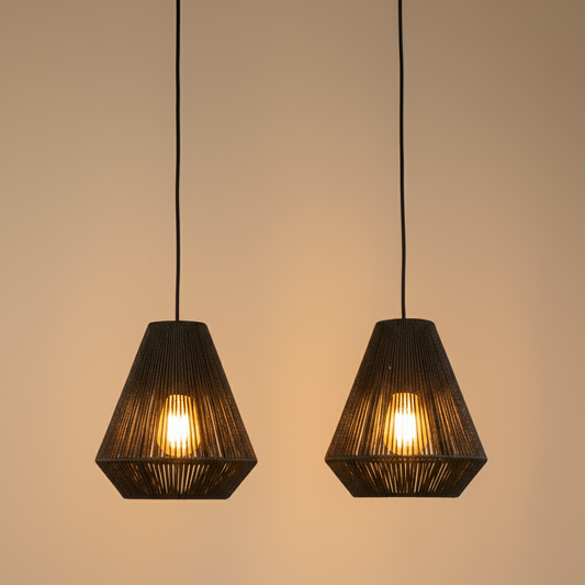 Hanglamp Ibiza Diamond 2-Lichts