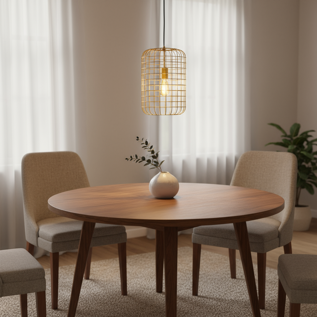 Hanglamp Solido Goud