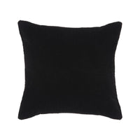 Sierkussen Amy rib Zwart