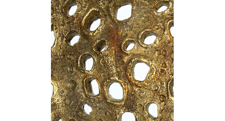 Ornament Coral Polyresin Goud