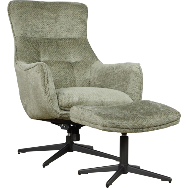 Fauteuil Flynn + hocker