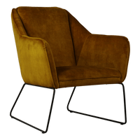 Fauteuil Lara - Cognac Adore
