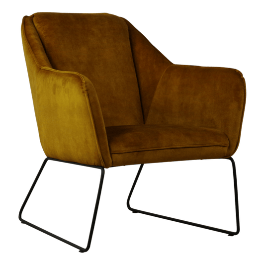 Fauteuil Lara - Cognac Adore